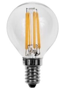 Lampada LED E14 Filamento 220V 6W Branco F. 6000K 540Lm