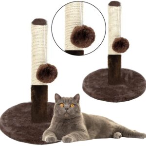 Arranhador p/ Gatos c/ Bola de Divertimento (40x30cm)