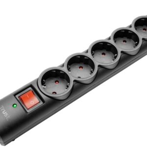 Extensão Sextupla c/ Interruptor (1,8 mts) - TRUST