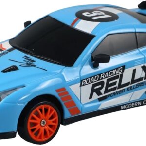 Carro Telecomandado Drift Sport Car Nissan Skyline GT-R 1:24 (Azul) - AMEWI
