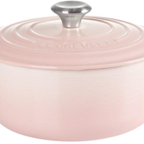 Caçarola Cocotte Signature Redonda de Ferro 4.2L 24cm (Rosa) - LE CREUSET