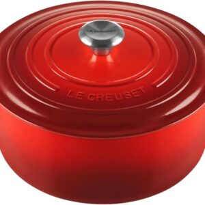 Caçarola Cocotte Signature Redonda de Ferro 6.7L 28cm (Vermelho) - LE CREUSET