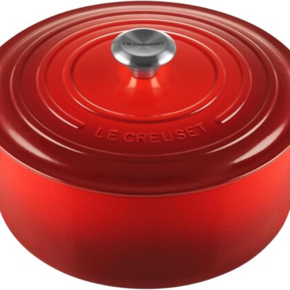 Caçarola Cocotte Signature Redonda de Ferro 6.7L 28cm (Vermelho) - LE CREUSET