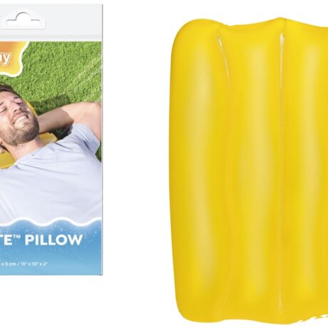 Almofada Insuflável 38 x 25cm (Amarelo) - BESTWAY 52127