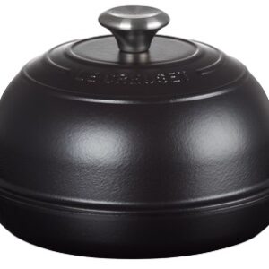 Cocotte em Ferro Fundido p/ P?o 1.6L (Preto Fosco) - LE CREUSET