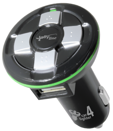 Ficha p/ Auto Isqueiro Multifunções c/ Comando Emissor Multi-Frequências (280~868MHz) - JollyLine