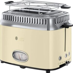 Torradeira Retro 1300W (Creme) - RUSSELL HOBBS