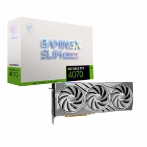 Placa Gráfica MSI RTX 4070 Gaming X Slim 12GB GDDR6X