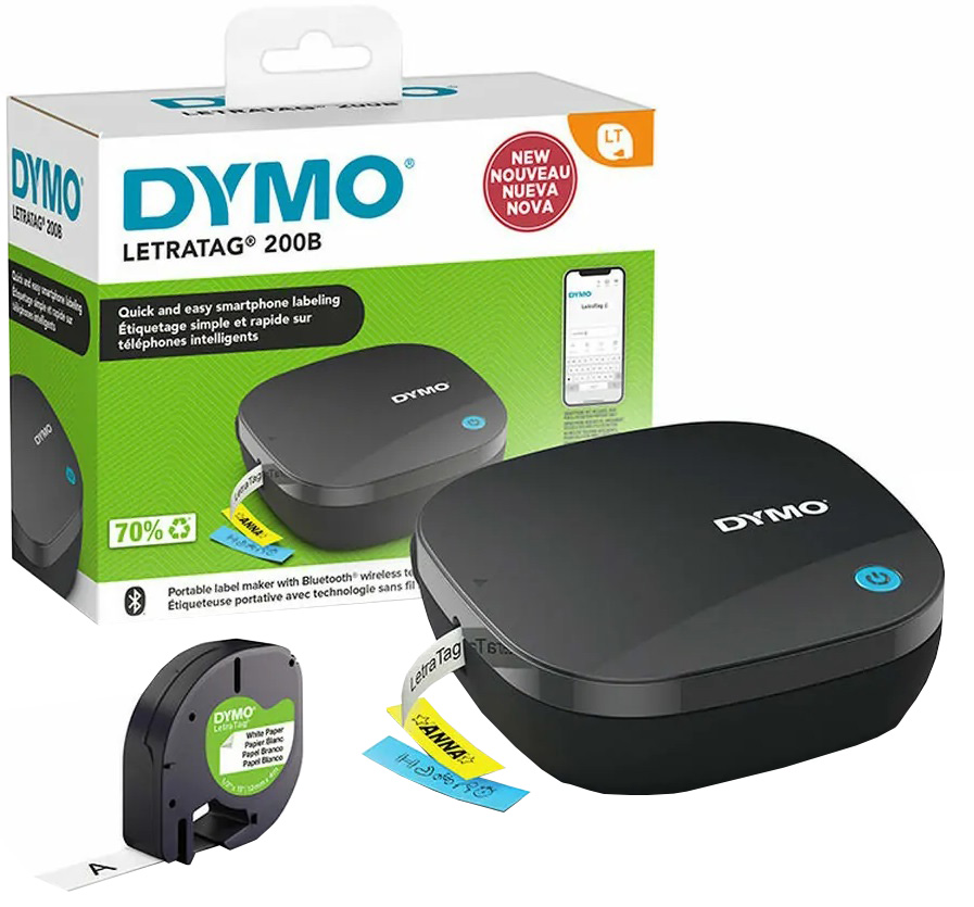 Rotuladora Elétrica Portátil LetraTag 200-B - DYMO