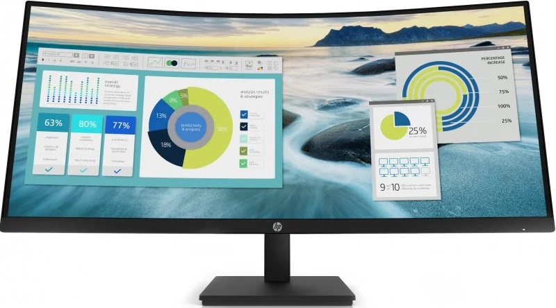 Monitor Curvo 34 P34HC G4 LED Quad HD - HP