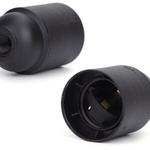Suporte de Lampada E27 (Preto)