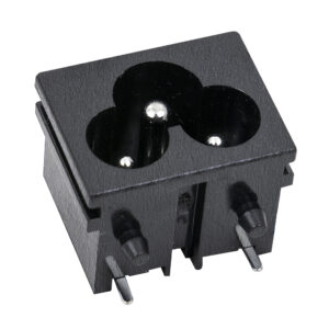 Ficha C.I. Femea Tripolar 2,5A 250V (IEC-C6)