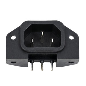 Ficha C.I. Macho Tripolar 10A 250V (IEC-C14)
