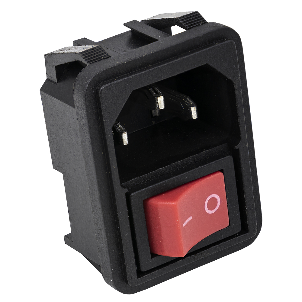 Base de Corrente Tripolar 10A 250V c/ Interruptor