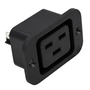 Base de Corrente Tripolar Femea 16A 250V (IEC-C20)