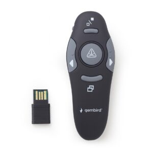 Apresentador Wireless Gembird WP-L-11 com Apontador Laser