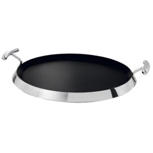 Grelhador Anti-Aderente 28 Yumi 28cm (Inox) - SILAMPOS