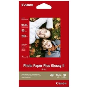 Papel Fotogr?fico Vermelho Alto-Brilho 10x15cm (50 Folhas) - CANON