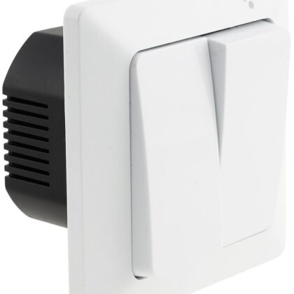 Interruptor Duplo Inteligente s/ Fios Wi-Fi 220V 10A 2000W - MILOS