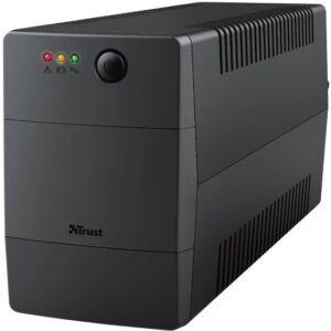 UPS Ininterrupta de 800VA c/ 2 Tomadas Elétricas (Preto) - TRUST