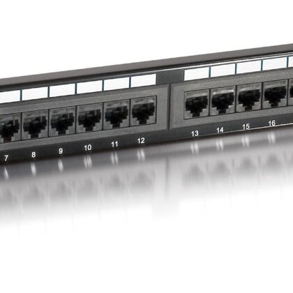 Patch Panel 24 Portas Cat.5e 19 1U - EQUIP