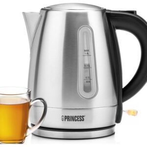 Jarro Elétrico 1L 2200W (Inox) - PRINCESS