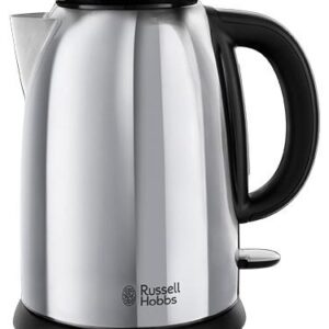 Chaleira Elétrica 1,7L 2400W Victory (Preto/Inox) - RUSSELL HOBBS