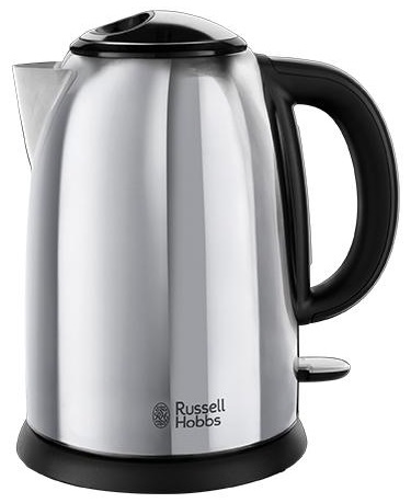 Chaleira Elétrica 1,7L 2400W Victory (Preto/Inox) - RUSSELL HOBBS