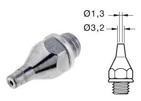 Bico 1,3mm p/ Dessoldador DST da JBC