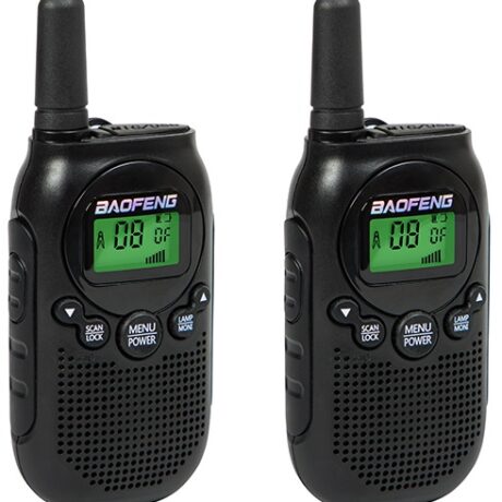 Intercomunicadores Walkie Talkies BF-T6 PMR 3Km (8 Canais) - BAOFENG