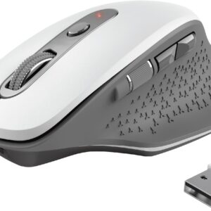 Rato s/ Fios Ozaa 2400 DPI (Branco) - TRUST