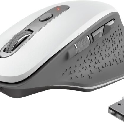 Rato s/ Fios Ozaa 2400 DPI (Branco) - TRUST