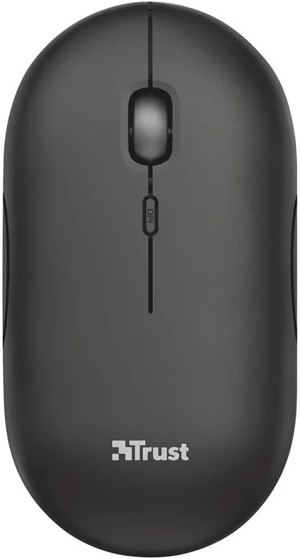Rato Wireless Puck 1600 DPI (Preto) - TRUST