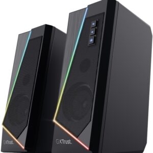Colunas 2.0 GXT 609 Zoxa RGB (Preto) - TRUST