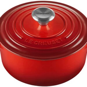 Ca?arola Cocotte Signature Redonda de Ferro 4.2L 24cm (Vermelho) - LE CREUSET