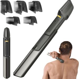 Aparador Recarregável USB 5-EM-1 Barba/Cabelo/Corporal c/ Luz LED