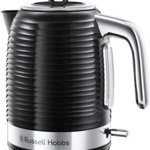 Chaleira Elétrica 1,7L 2400W Inspire (Preto/Prateado) - RUSSELL HOBBS