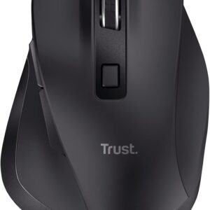 Rato Ótico Fyda RF Wireless + USB Type-A 2400DPI (Preto) - TRUST