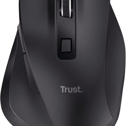 Rato Ótico Fyda RF Wireless + USB Type-A 2400DPI (Preto) - TRUST
