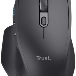 Rato Gaming Wireless/Bluetooth Ótico Ozaa+ 3200DPI (Preto) - TRUST