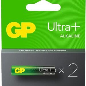 Blister 2 Pilhas 1,5V Alcalinas LR03 AAA (ULTRA PLUS+) - GP