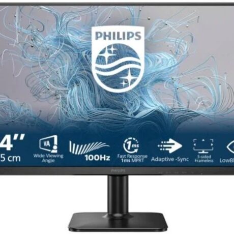 Monitor 23,8 1000 series 24E2N1100LB/00 Full HD LCD (Preto) - PHILIPS
