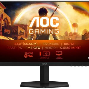 Monitor IPS LCD 23.8 24G42E Full HD (Preto) - AOC