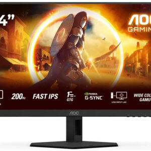 Monitor 24G4HRE IPS W-LED 23.8 FHD 16:9 200Hz VESA Adaptive Sync / G-SYNC Compatible - AOC