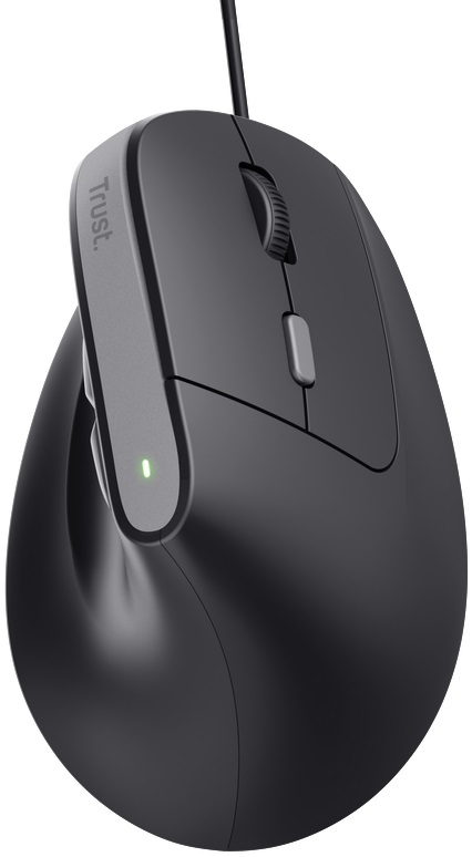 Rato Ergonómico USB Bayo II 2400DPI (Preto) - TRUST