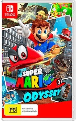 Jogo Super Mario Odyssey p/ Nintendo Switch - NINTENDO