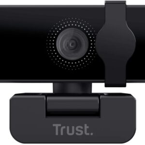 WebCam Tanor Full HD 1080p c/ Microfone (Preto) - TRUST