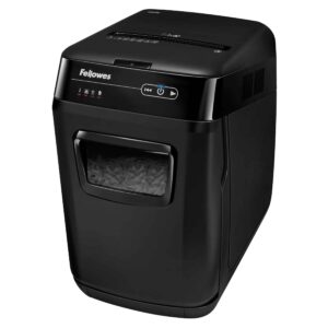 Destruidora de Papel Fellowes AutoMax 150C com corte automático – Capacidade 32L