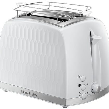 Torradeira Honeycomb 850W (Branco) - RUSSELL HOBBS