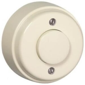 Botão de Pressão Redondo 10A 250V (Marfim) - EFAPEL